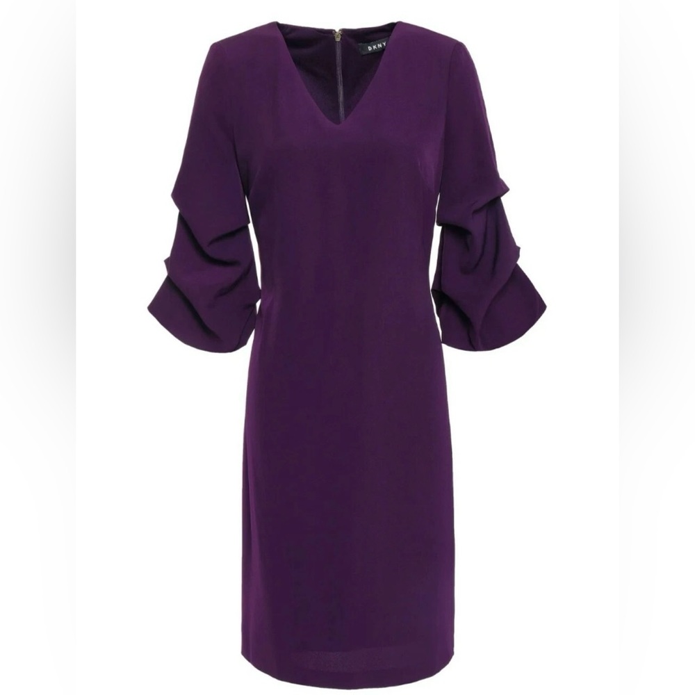 DKNY Elegant Purple Women's Dress